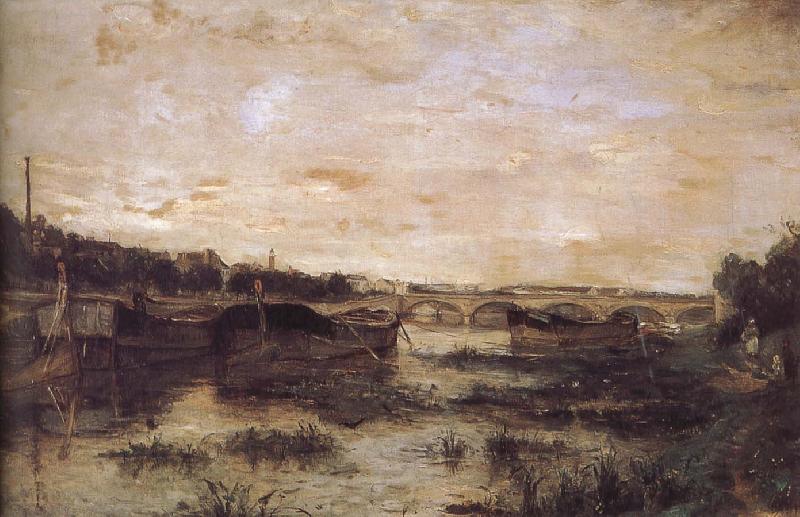 Berthe Morisot Bridge oil painting picture